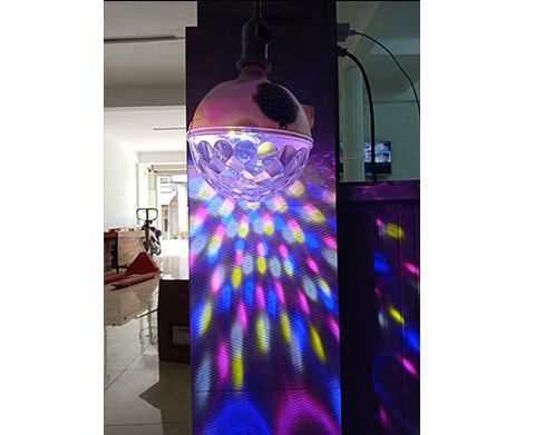 Đèn quả cầu led 2 màu